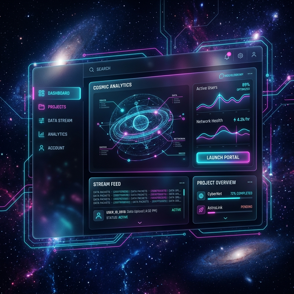 Neon Galactic Nights